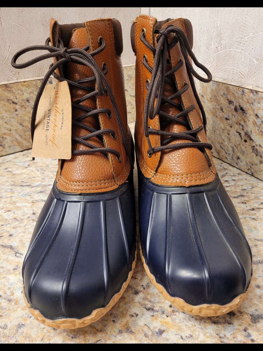 Weatherproof Vintage Men's Adam II Duck Boots Sz. 9